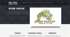 Desktop Screenshot of midvalleybassclub.com